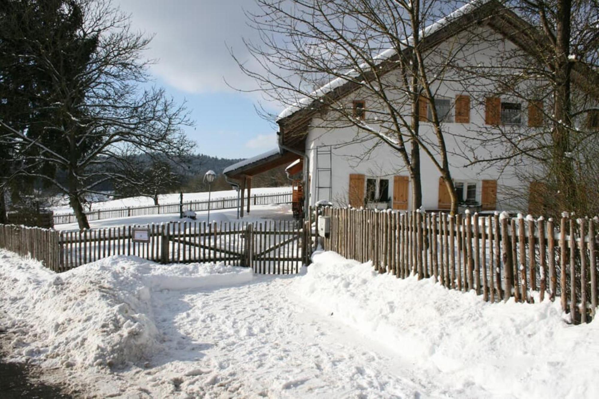 Ferienhaus Winter Blaibach Esterno foto