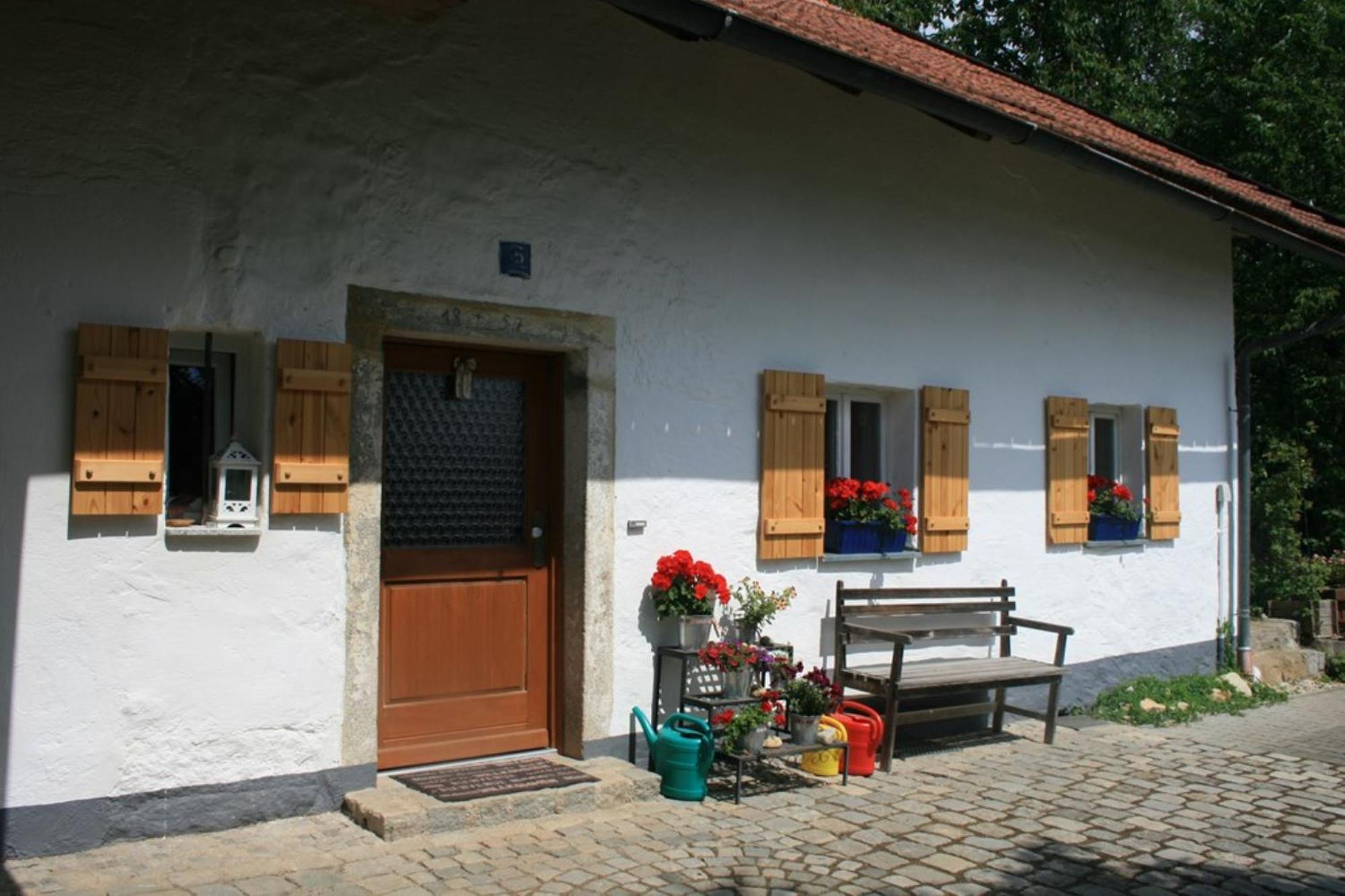 Ferienhaus Winter Blaibach Esterno foto